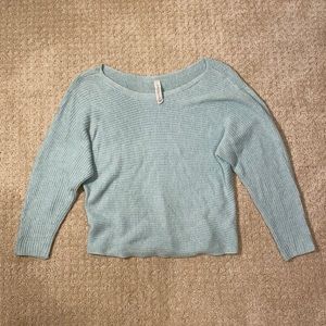 Aero oversized blue sweater